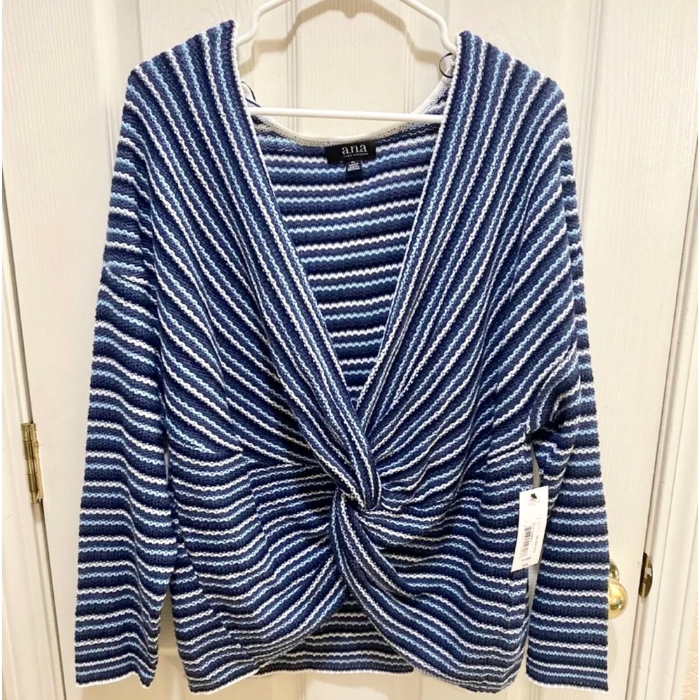 A.N.A. lightweight wrap sweater, NWT, size medium